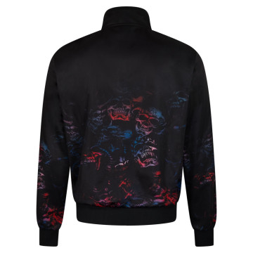 Frenchcore trainingsjack Faded skulls