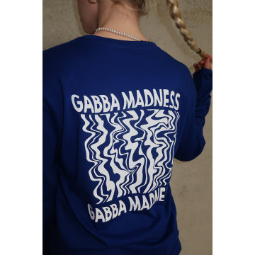 Gabba Clique Longsleeve Gabba Madness | blauw