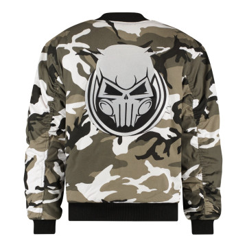 Andy The Core bomberjack geborduurd logo | Camou