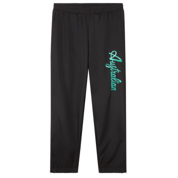 Pantalon lechute Australian avec logo turquoise | noir