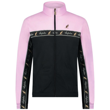 Veste Duo Australian avec passepoil noir 3.0 | noir - rose pastel