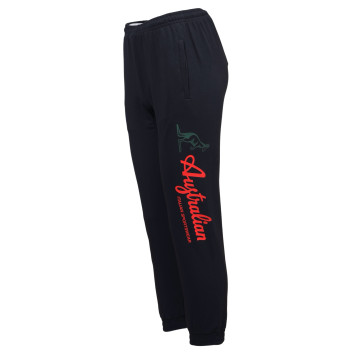 Australian Sportswear joggingbroek big logo | zwart