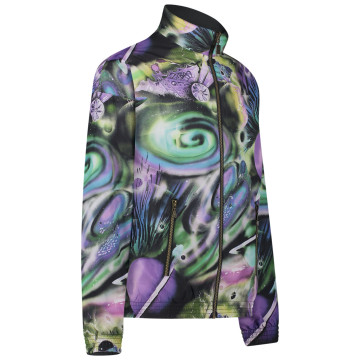 Australian Archive print jacket reversible black | Pian