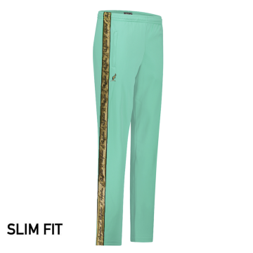 Pantalon Australian slim fit avec passepoils dorés 3.0 | Vert Gossamer