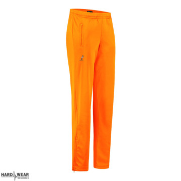 Pantalon australien uni avec 2 fermetures éclair | orange néon