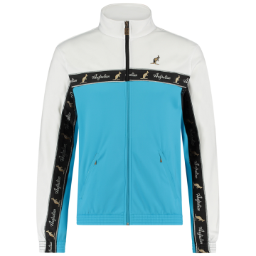 Australian duo jacket black breasted 3.0 | smurf blue - white