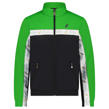 Australian duo jacket white breasted 2.0 | kawasaki green - black