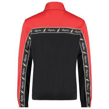 Australian duo jacket black breasted 3.0 | noir - rouge