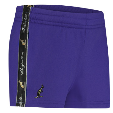 Pantalon de sport australien pour femmes avec passepoil noir 2.0 | bleu pervenche