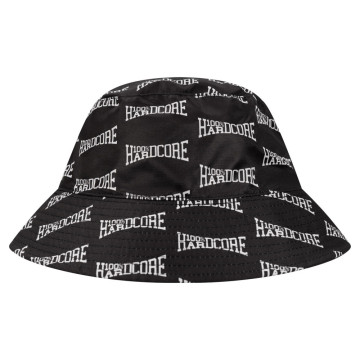 100% Hardcore réversible buckethat Branded rage | black
