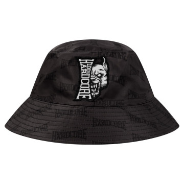 100% Hardcore réversible buckethat Branded rage | black