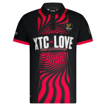 Bzrk Records socccershirt XTC Love | rood