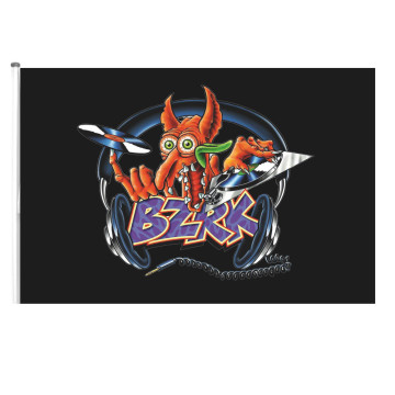 BZRK Records drapeau