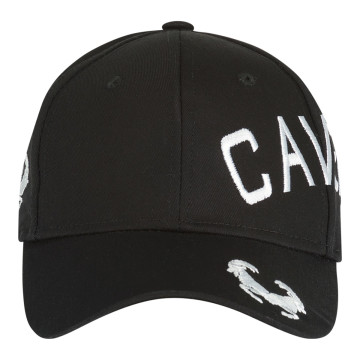 Cavello casquette logo croisée brodé blanc | noir