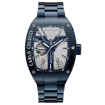 Carlo Colucci montre en acier inoxydable avec boucle déployante | CC101-2