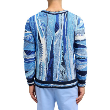 Carlo Colucci pull torsadé de luxe C12506.151