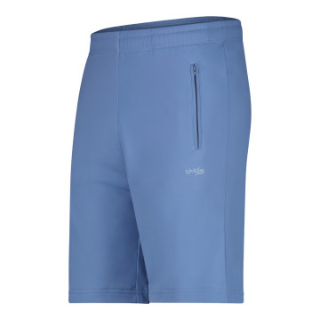 Cavello bermuda met geborduurd logo licht blauw