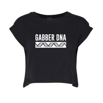 Hard-Wear Croptop Femmes DNA | noir