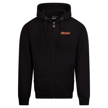 DROKZ Hooded zip Tribal | Noir