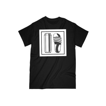 ELITE PAUPER. T-shirt bière et slipper line 2.0 | noir