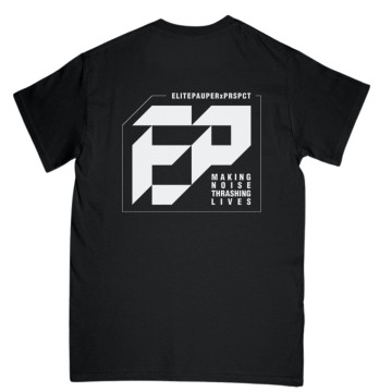T-shirt Elitepauper x PRSPCT | noir