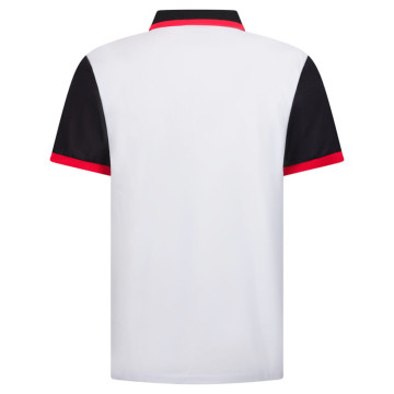 Elitepauper maillot de football Hardcore demi-litres | blanc-noir-rouge