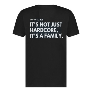 Gabba Clique T-shirt Family | noir
