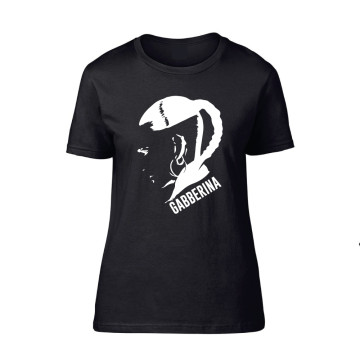 Hard-Wear T-shirt Femmes Gabberina | noir