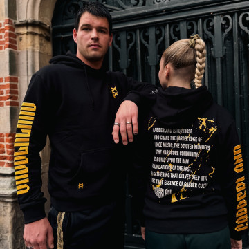 Gabberland hoodie | Noir