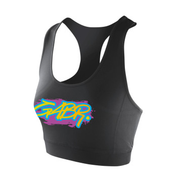 Hard-Wear x Graffiti Sporttop GABR. | zwart