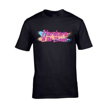Hard-Wear x Graffiti T-shirt Hardcore to the bone | zwart
