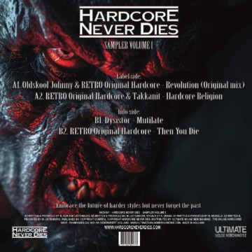 Hardcore Never Dies – Sampler Volume 1 vinyle