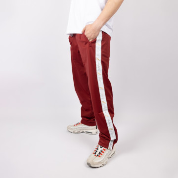 Pantalon Australian avec 2 fermetures éclair et passepoil blanc 2.0 | rouge bordeaux