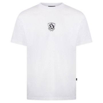 T-shirt Hooligan We Don't Care | blanc