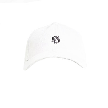 Hooligan casquette de base logo brodé | blanc