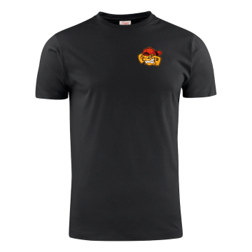 Oldskool Johnny T-shirt | Zwart