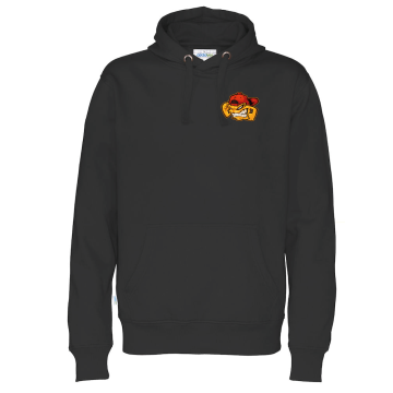 Oldskool Johnny Hoodie Logo | Zwart