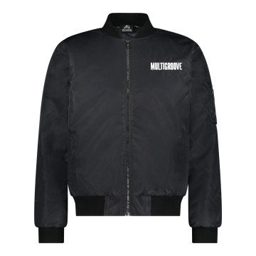 Multigroove bomberjack logo brodé | noir