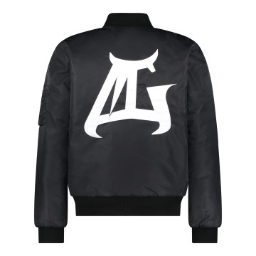 Multigroove bomberjack logo brodé | noir