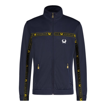 Cavello trainingsjack met borstbies | navy