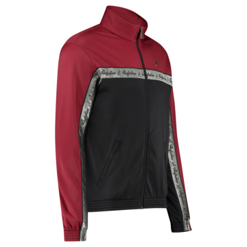 Australian duo jacket silver breasted 3.0 | black - bordeaux