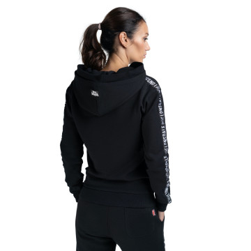 Hoodie Lonsdale pour femmes Dihewyd | noir
