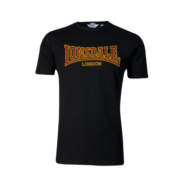 Lonsdale T-shirt Imprimé Thermo Flock | noir