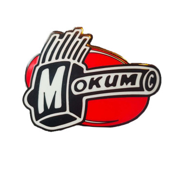 Mokum Records broche en métal [ logo ]