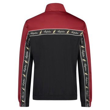 Australian duo jacket black breasted 3.0 | noir - bordeaux