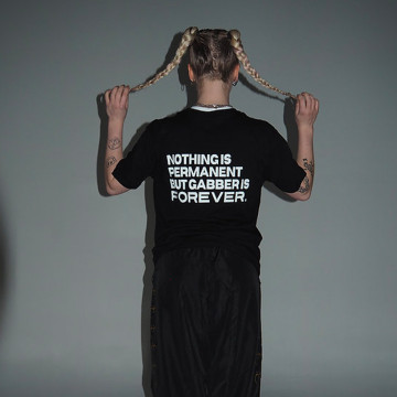 Gabba Clique T-shirt Nothing is permanent