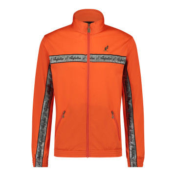 Veste australienne à boutonnage argenté 2.0 | rouge lave