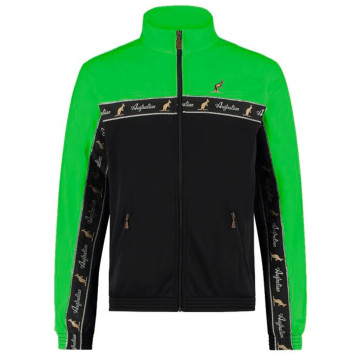 Australian duo jacket black breasted 2.0 | kawasaki green - black