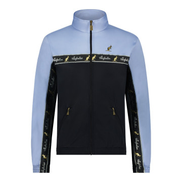 Australian duo jacket black breasted 2.0 | Noir - Light Denim