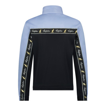 Australian duo jacket black breasted 2.0 | Noir - Light Denim